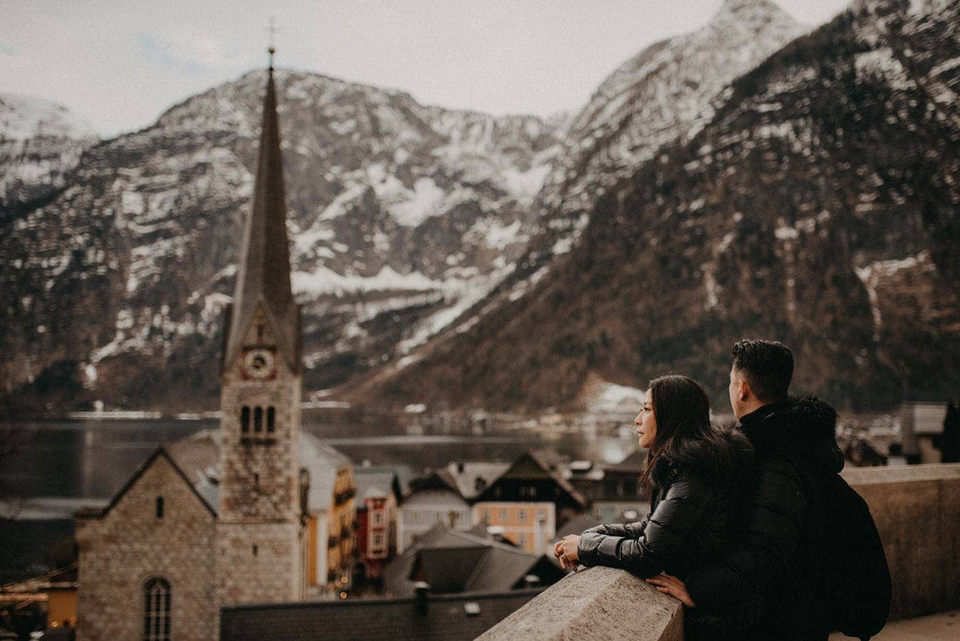 Hallstatt Engagement Session with couple from Hong Kong